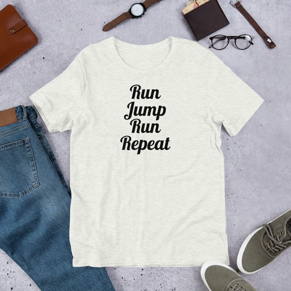 Run/Repeat Agility T-Shirts - Light