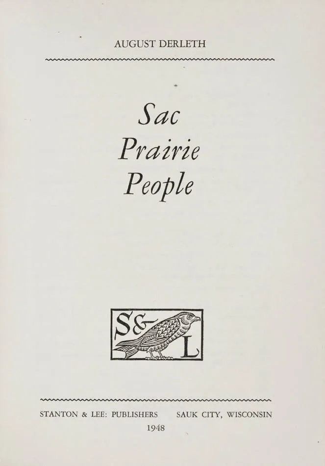 Sac Prairie People.