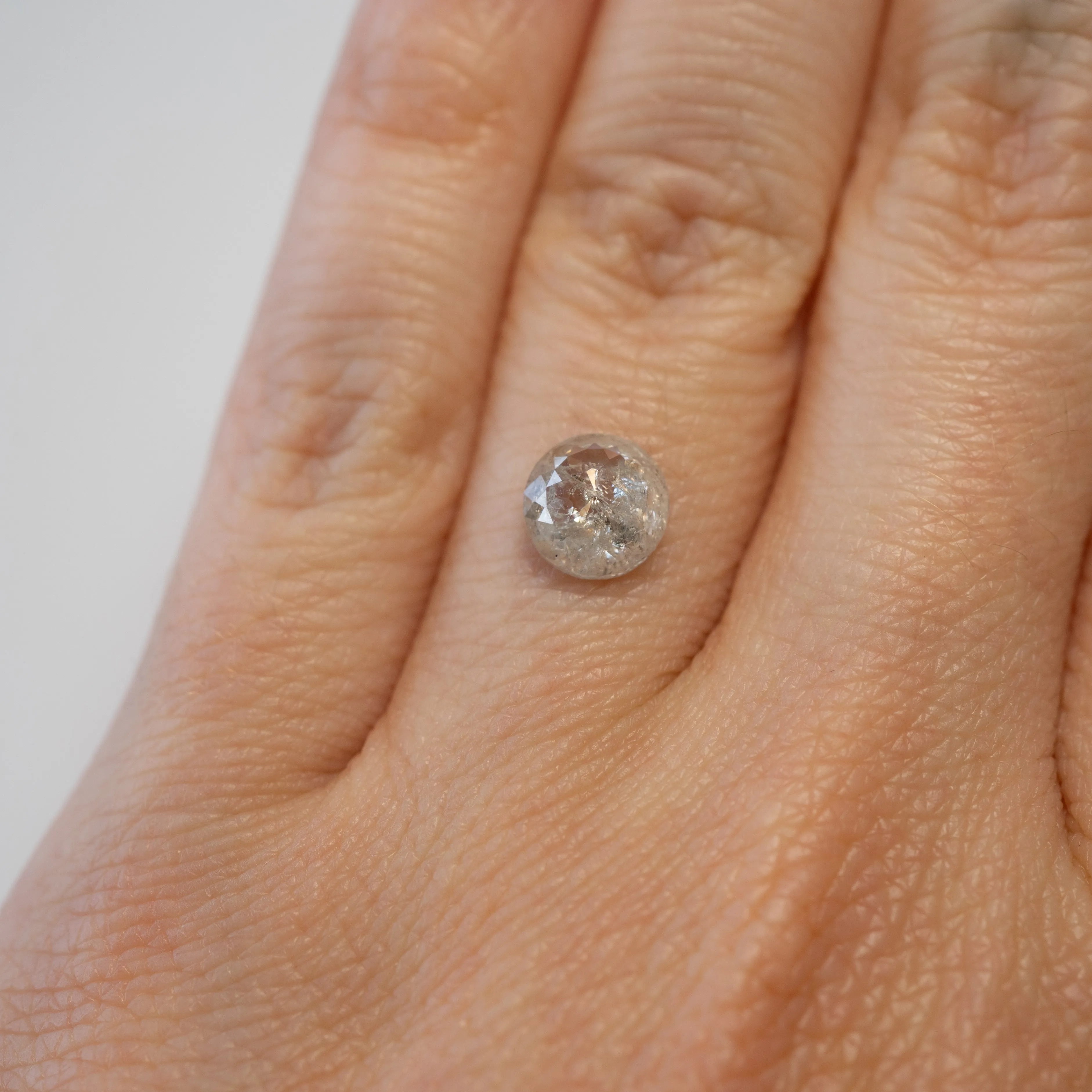 Salt & Pepper Rose-cut Diamond | 1.39ct