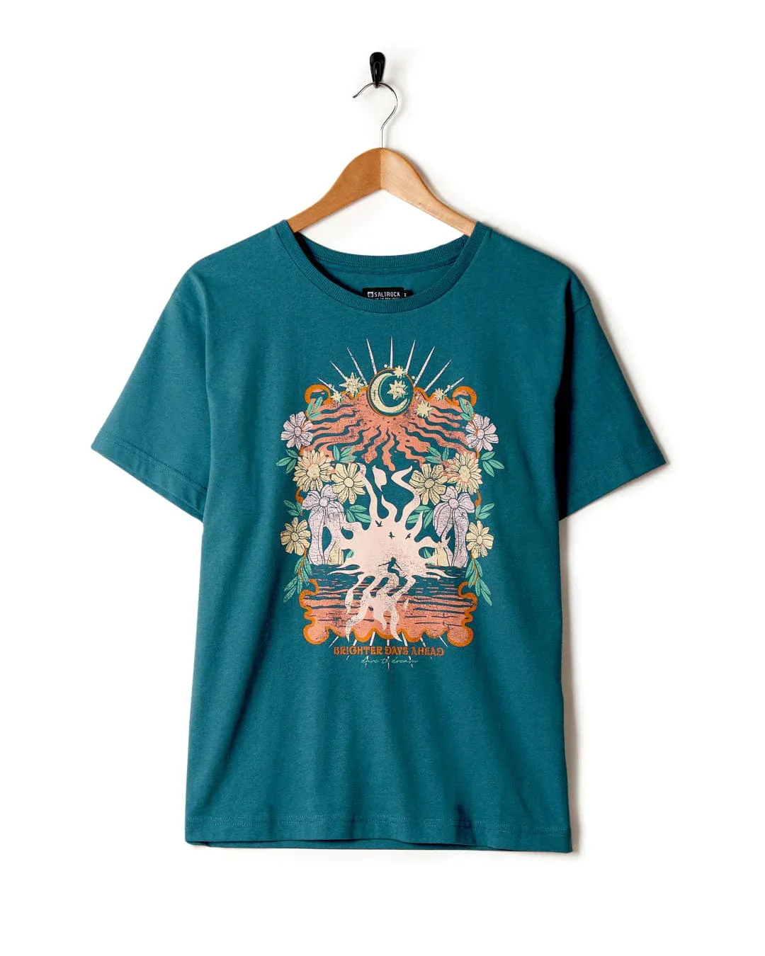 Saltrock Womens Better Days T-Shirt Teal