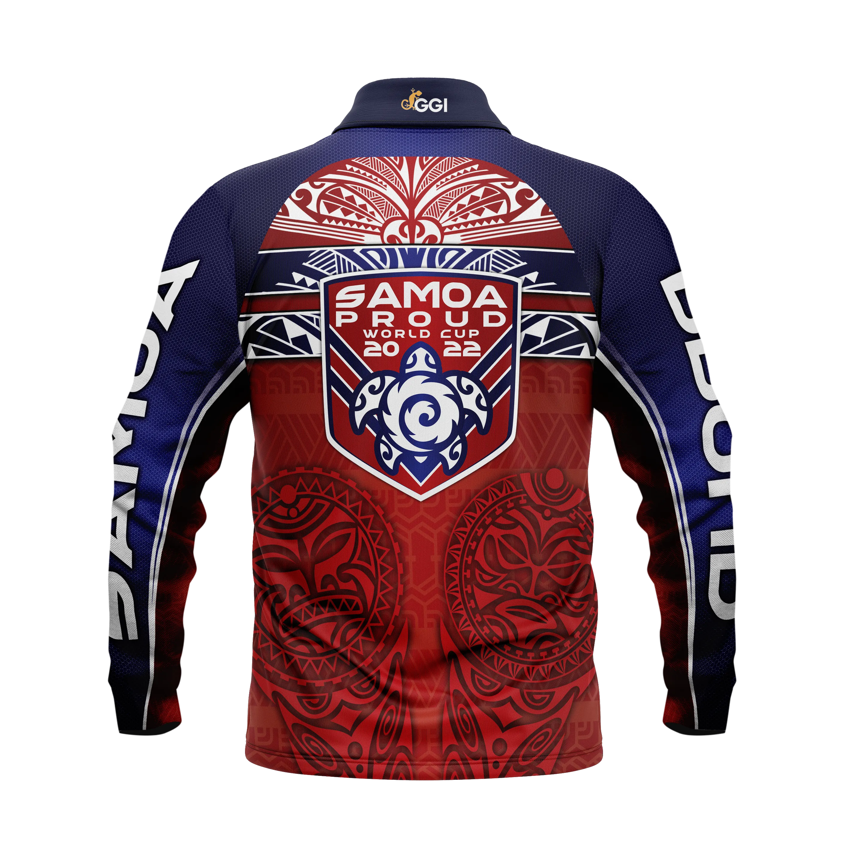 Samoa Proud NRL WC2022 Polo Shirt