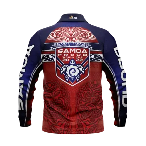 Samoa Proud NRL WC2022 Polo Shirt