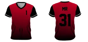SAMURAI V Neck Warmup Shirt Design Your Own