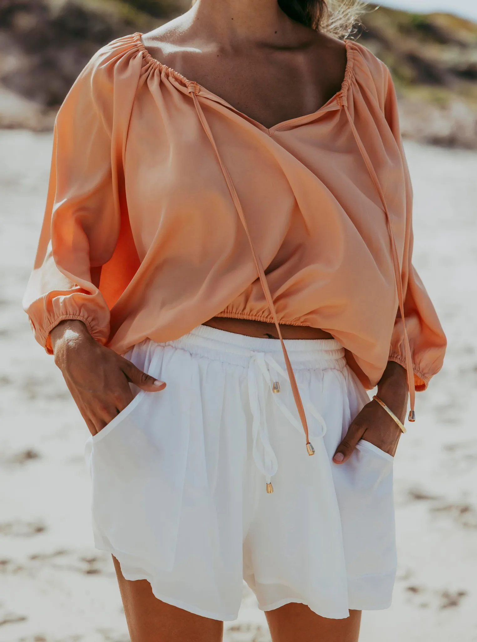 Sanctuary Shorts - White