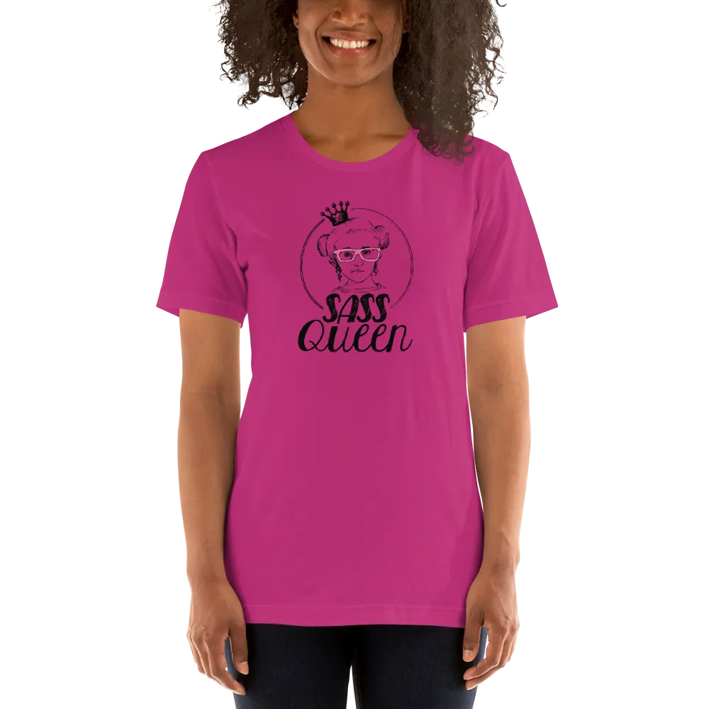 Sass Queen Front/Back (Esperanza - Raising Dion) Unisex Light Color Shirts