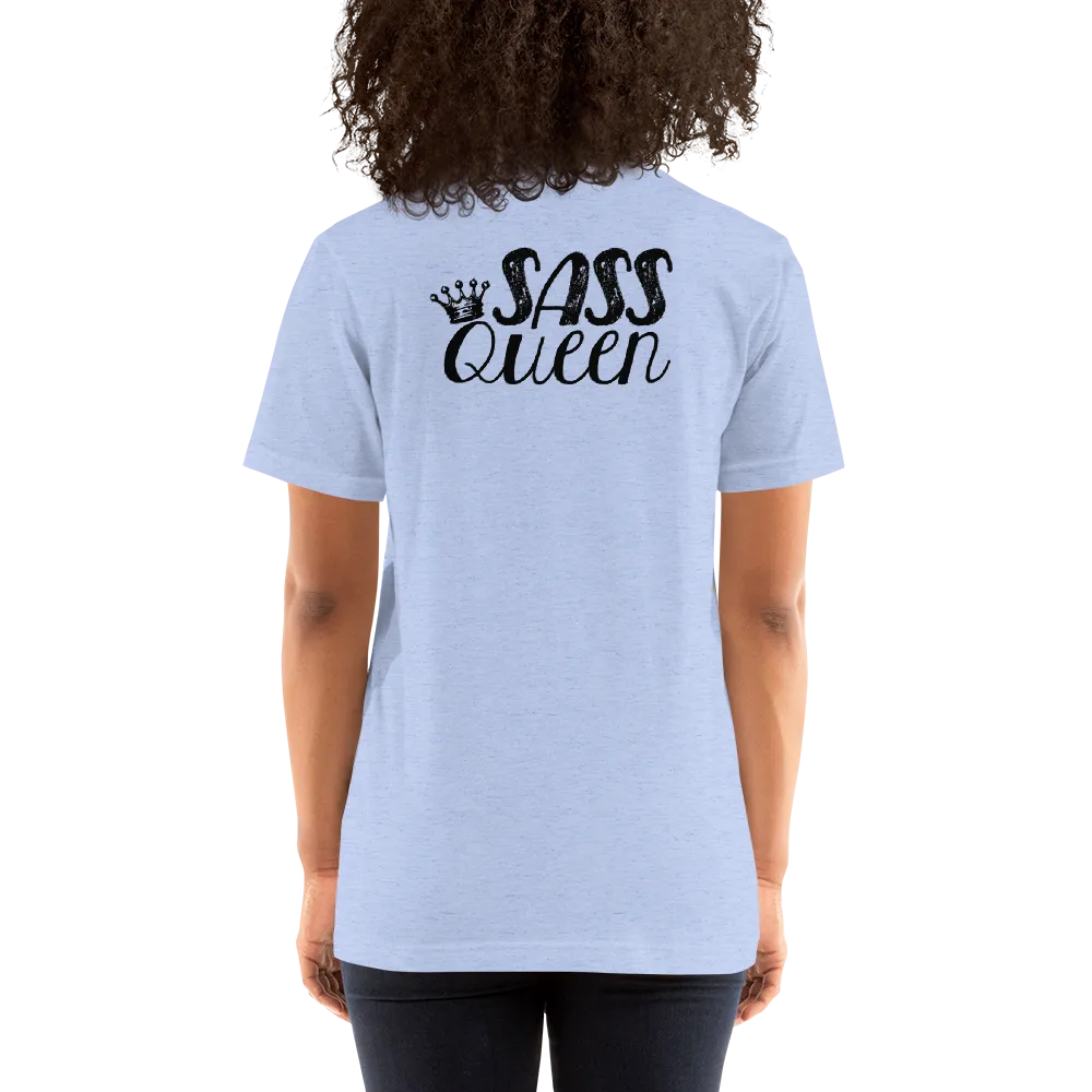 Sass Queen Front/Back (Esperanza - Raising Dion) Unisex Light Color Shirts