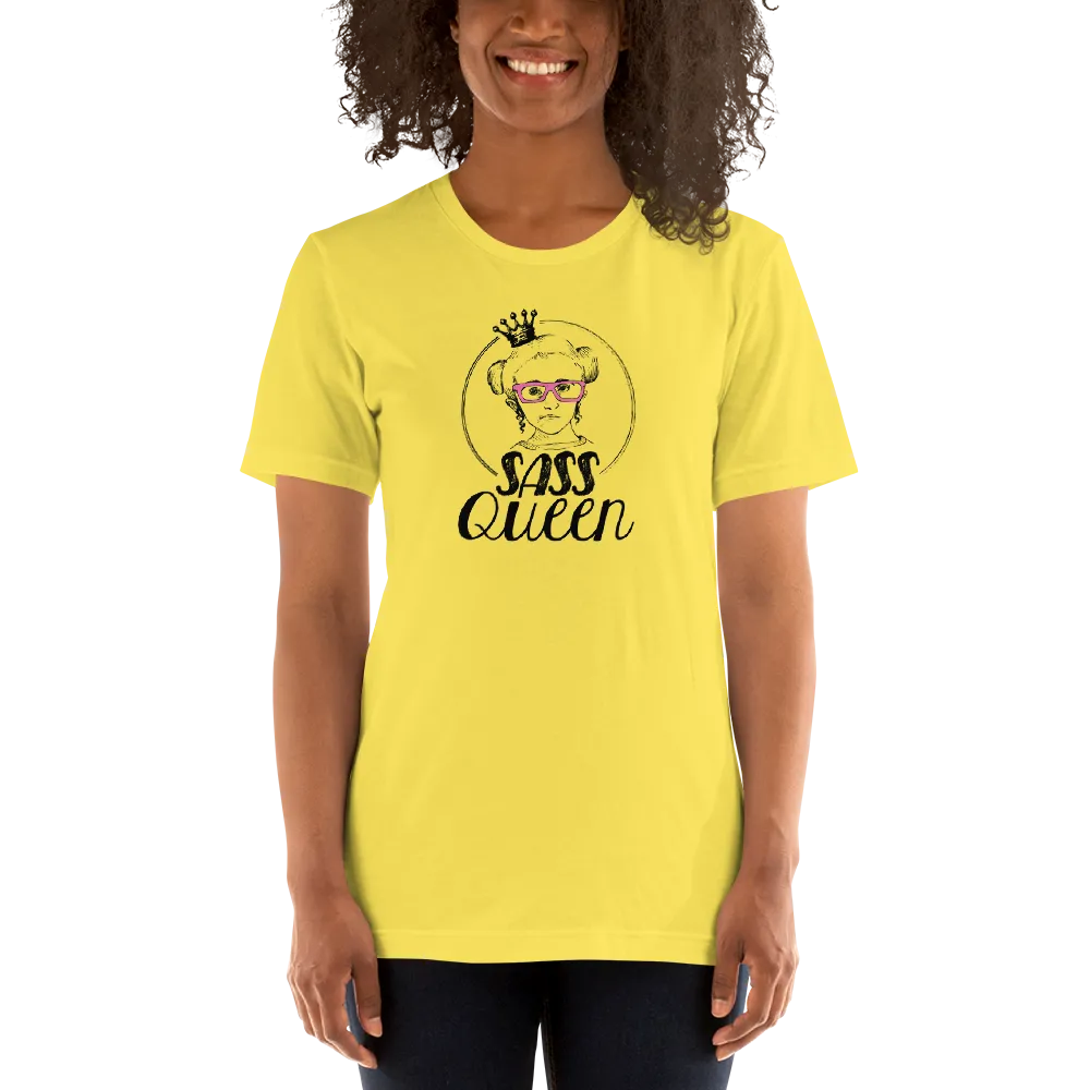 Sass Queen Front/Back (Esperanza - Raising Dion) Unisex Light Color Shirts