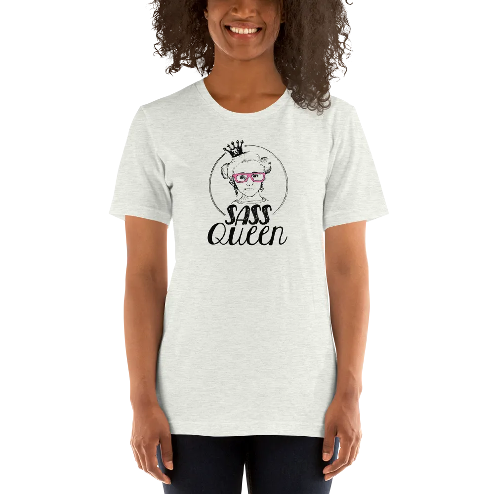 Sass Queen Front/Back (Esperanza - Raising Dion) Unisex Light Color Shirts