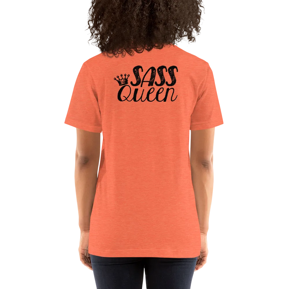Sass Queen Front/Back (Esperanza - Raising Dion) Unisex Light Color Shirts