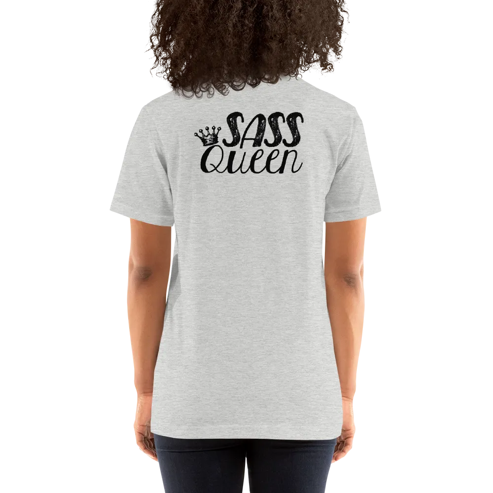 Sass Queen Front/Back (Esperanza - Raising Dion) Unisex Light Color Shirts