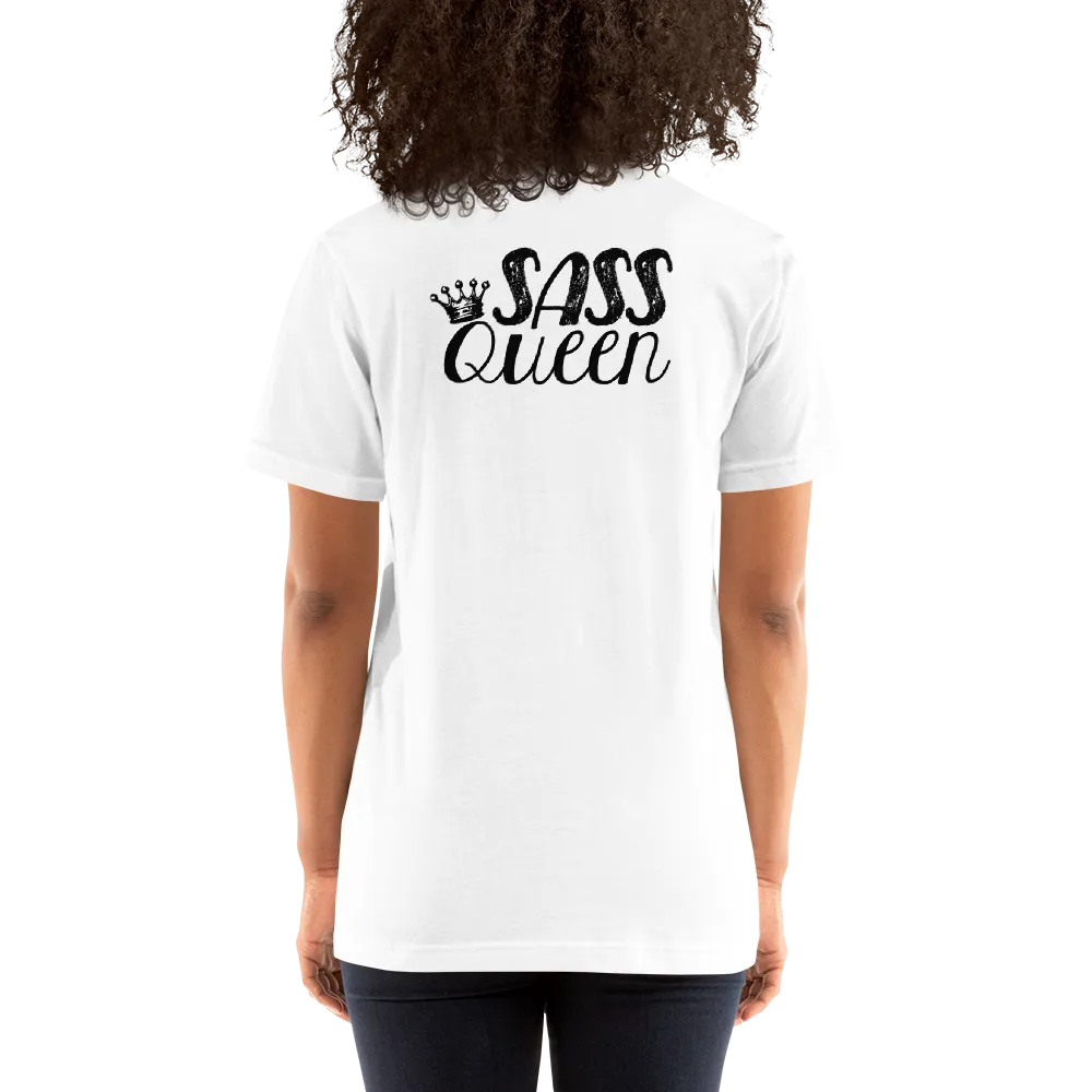 Sass Queen Front/Back (Esperanza - Raising Dion) Unisex Light Color Shirts