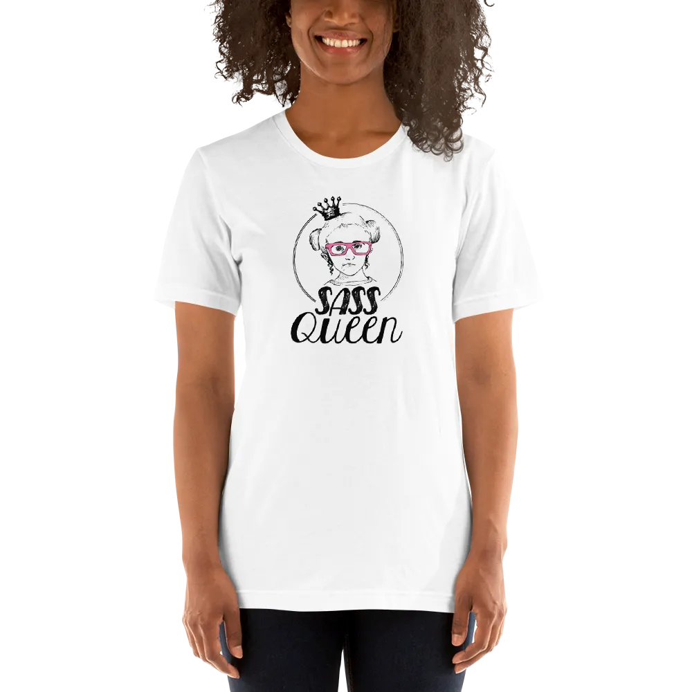 Sass Queen Front/Back (Esperanza - Raising Dion) Unisex Light Color Shirts