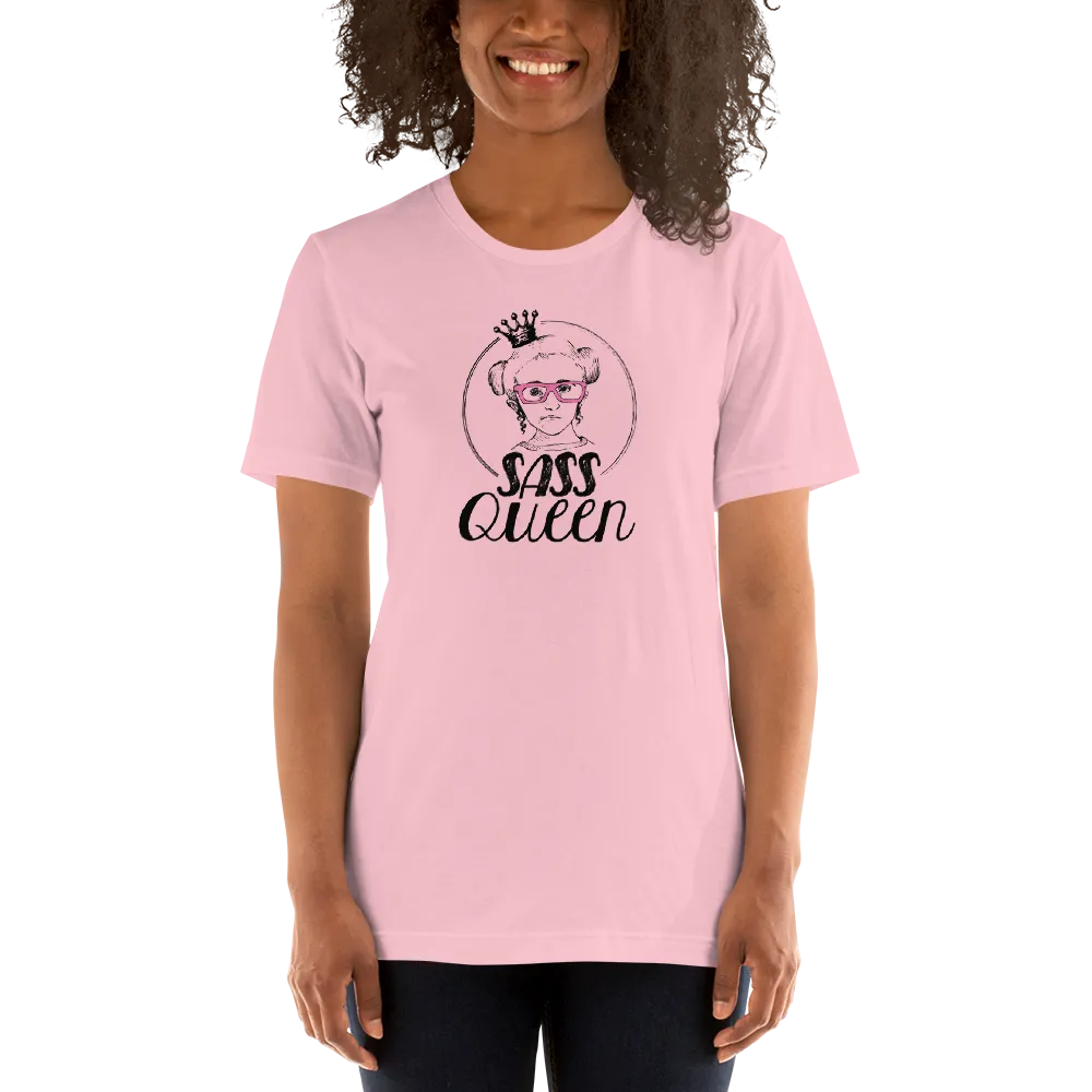 Sass Queen Front/Back (Esperanza - Raising Dion) Unisex Light Color Shirts