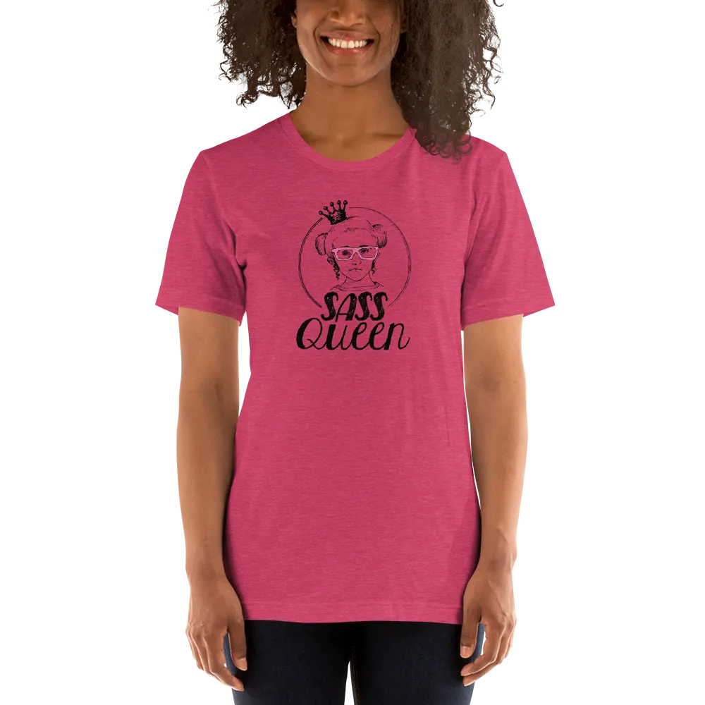 Sass Queen Front/Back (Esperanza - Raising Dion) Unisex Light Color Shirts