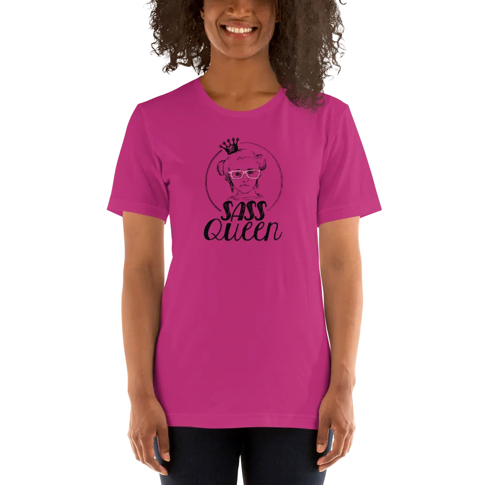 Sass Queen Front/Back (Esperanza - Raising Dion) Unisex Light Color Shirts