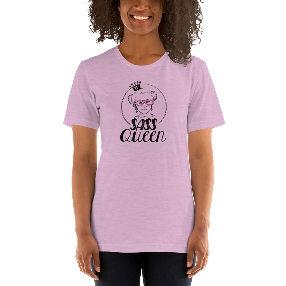 Sass Queen Front/Back (Esperanza - Raising Dion) Unisex Light Color Shirts