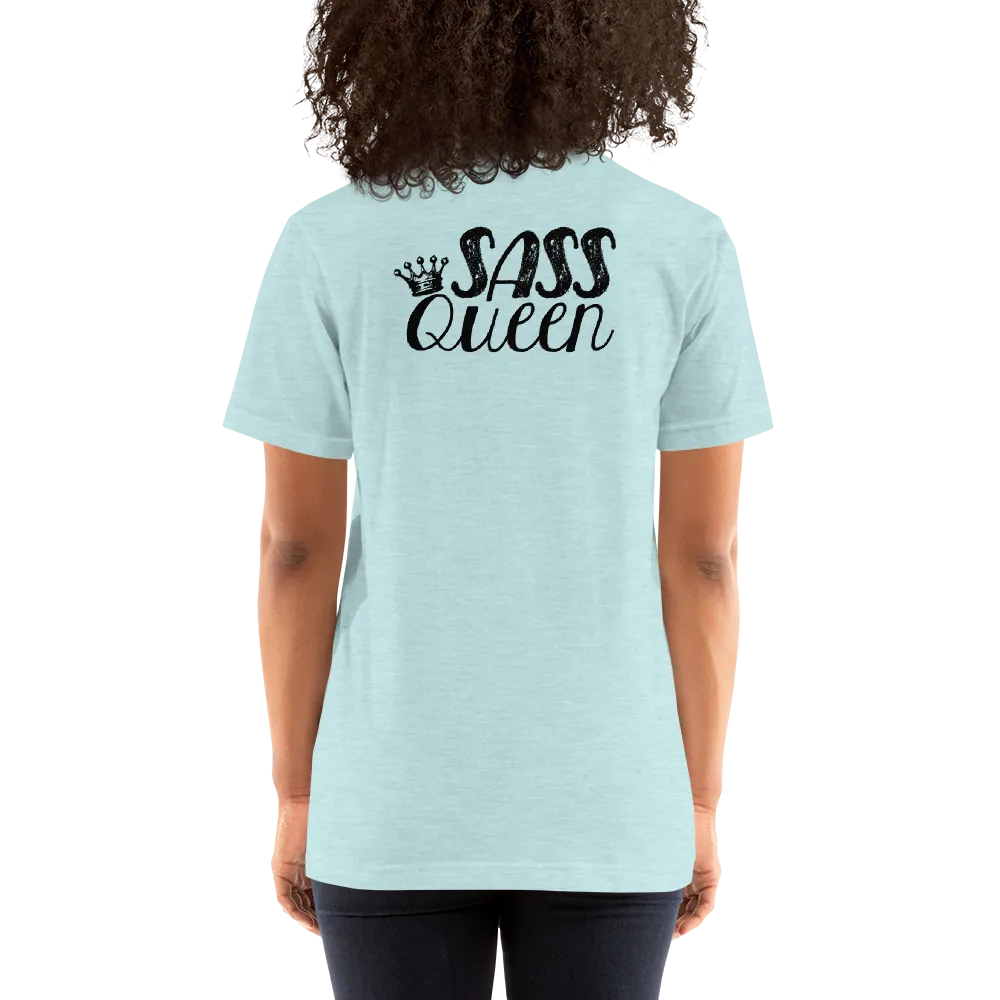 Sass Queen Front/Back (Esperanza - Raising Dion) Unisex Light Color Shirts