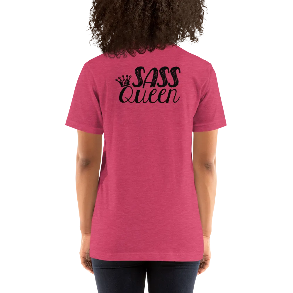 Sass Queen Front/Back (Esperanza - Raising Dion) Unisex Light Color Shirts