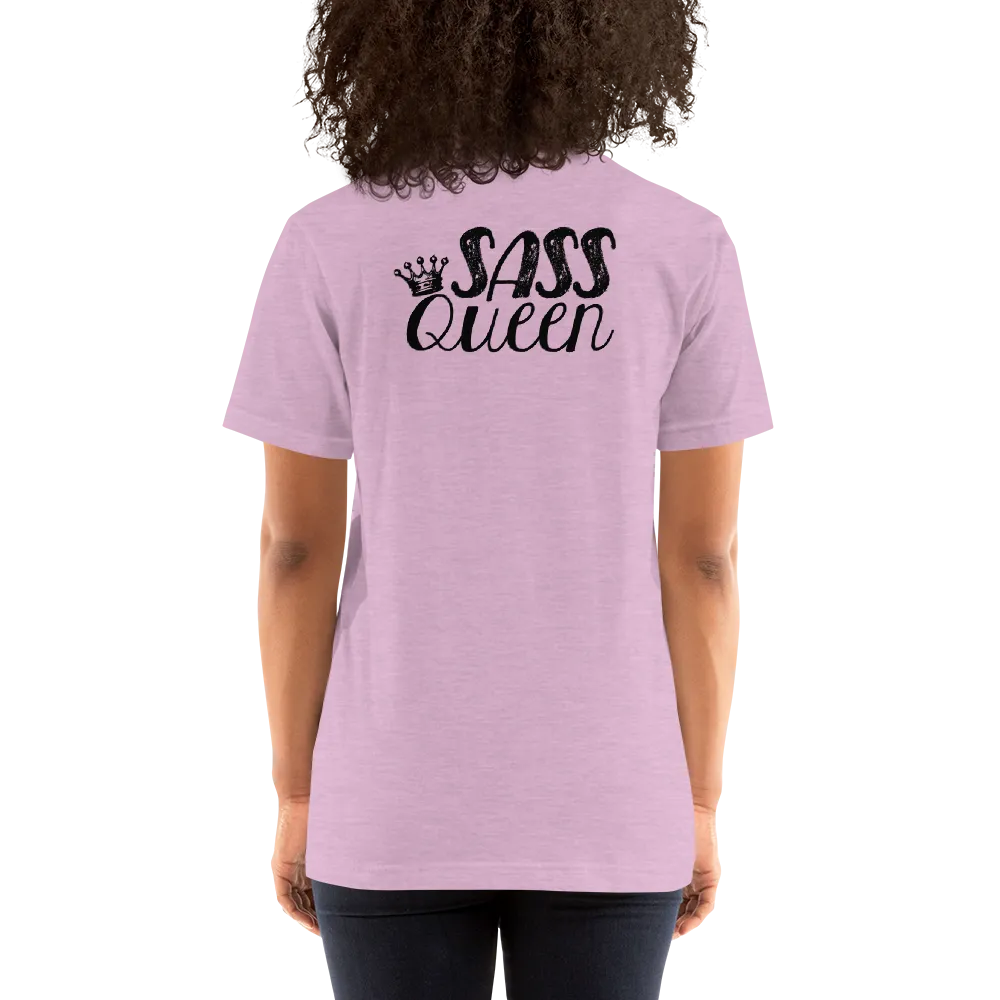 Sass Queen Front/Back (Esperanza - Raising Dion) Unisex Light Color Shirts