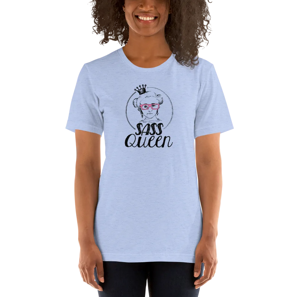 Sass Queen Front/Back (Esperanza - Raising Dion) Unisex Light Color Shirts