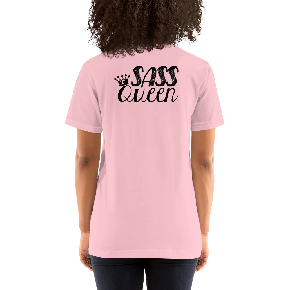 Sass Queen Front/Back (Esperanza - Raising Dion) Unisex Light Color Shirts