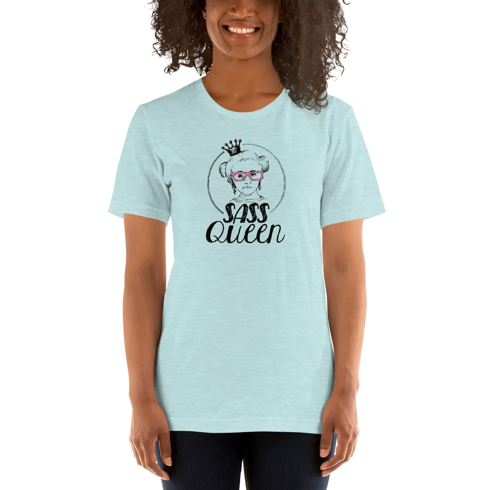 Sass Queen Front/Back (Esperanza - Raising Dion) Unisex Light Color Shirts