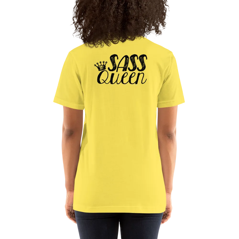 Sass Queen Front/Back (Esperanza - Raising Dion) Unisex Light Color Shirts