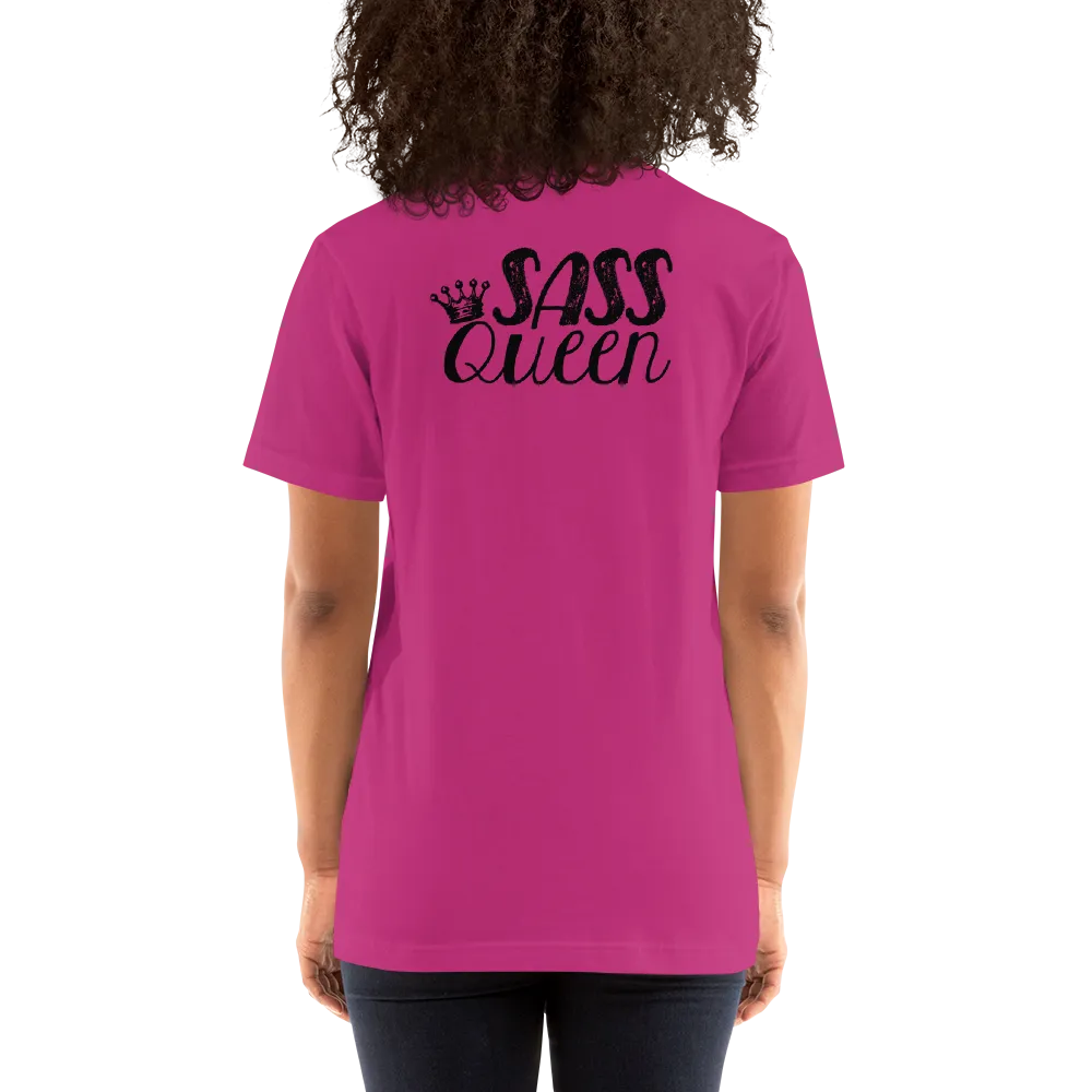 Sass Queen Front/Back (Esperanza - Raising Dion) Unisex Light Color Shirts