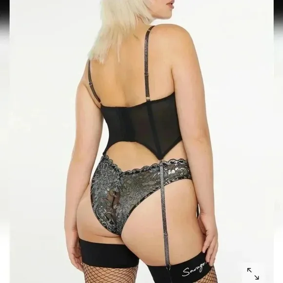 Savage X Fenty Sharp Dresser Lace Bustier