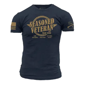 Seasoned Veteran T-Shirt - Midnight Navy