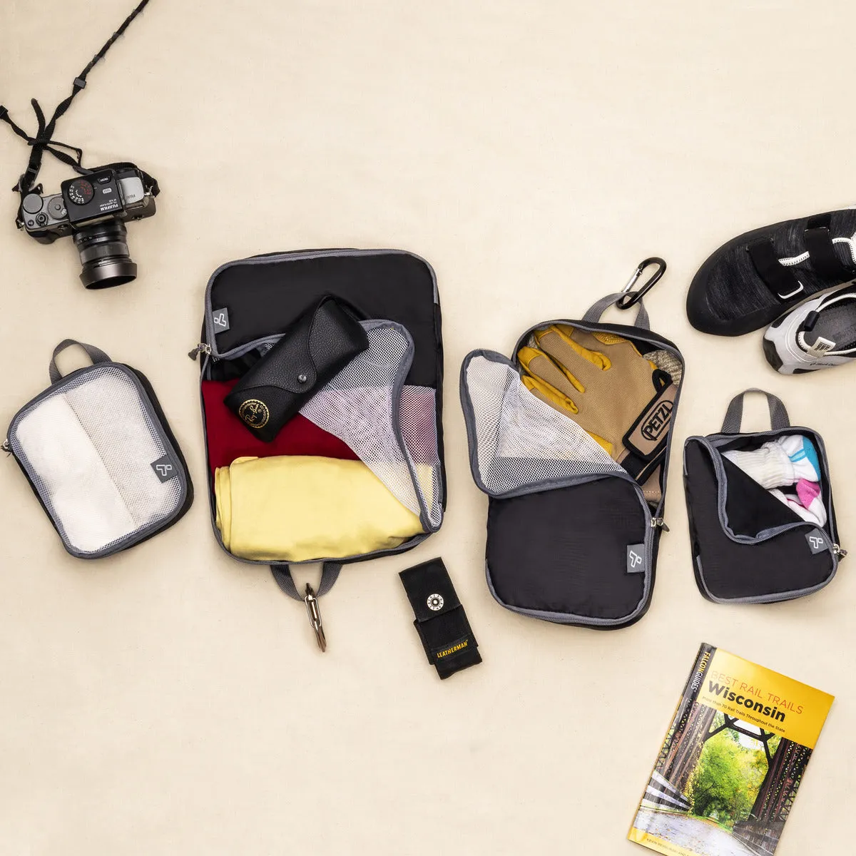 Set of 4 Soft Packing Organizers