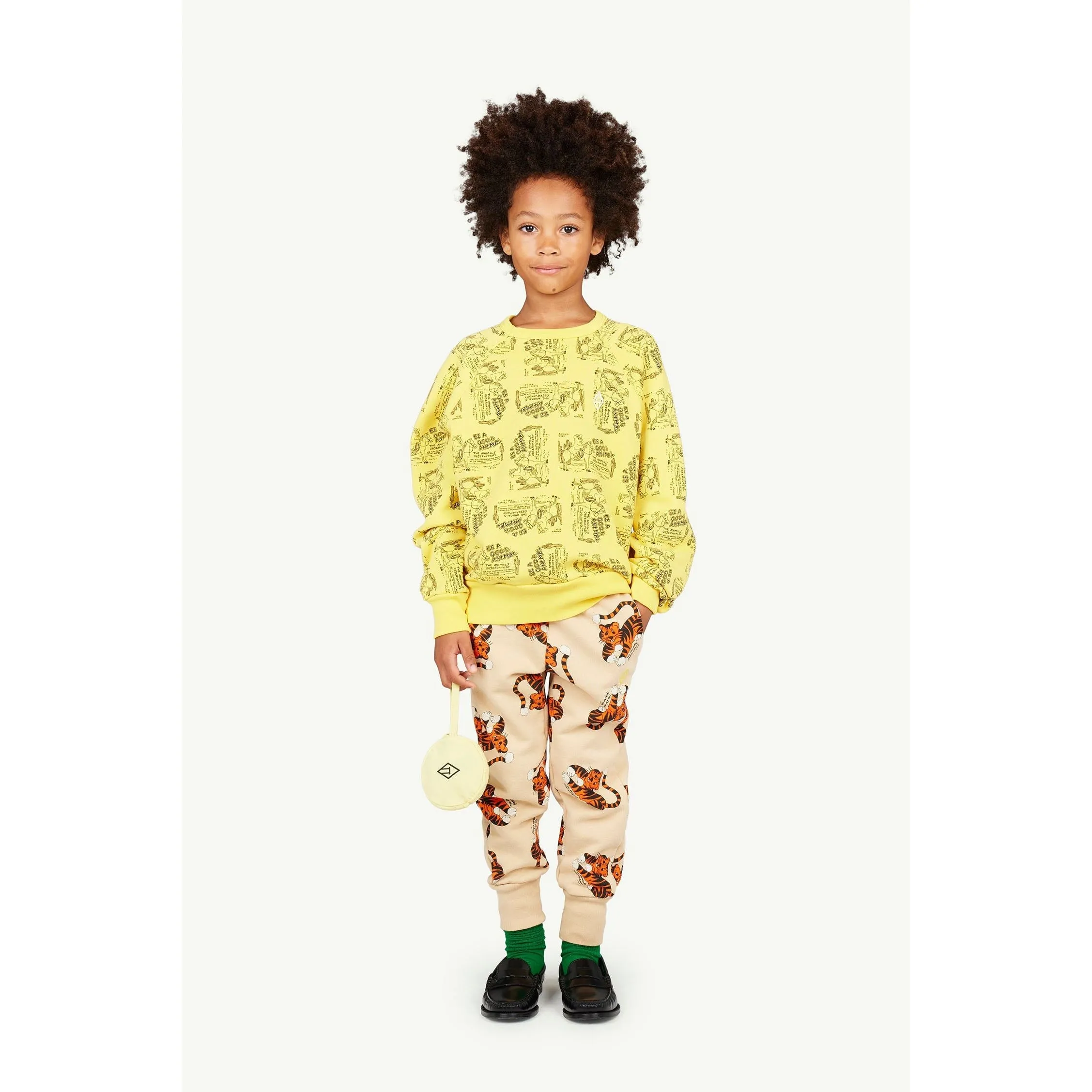 Shark Kids Sweatshirt Yellow