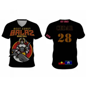 Shirt 02 V Neck Warmup Design Your Own