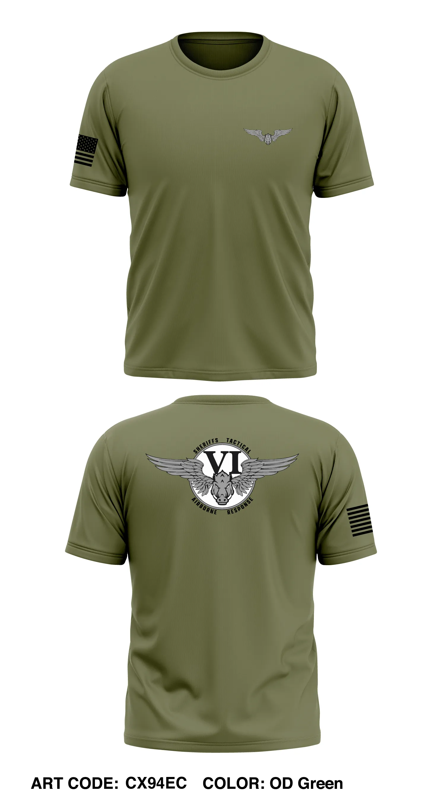 Short Core Men's SS Performance Tee - CX94EC