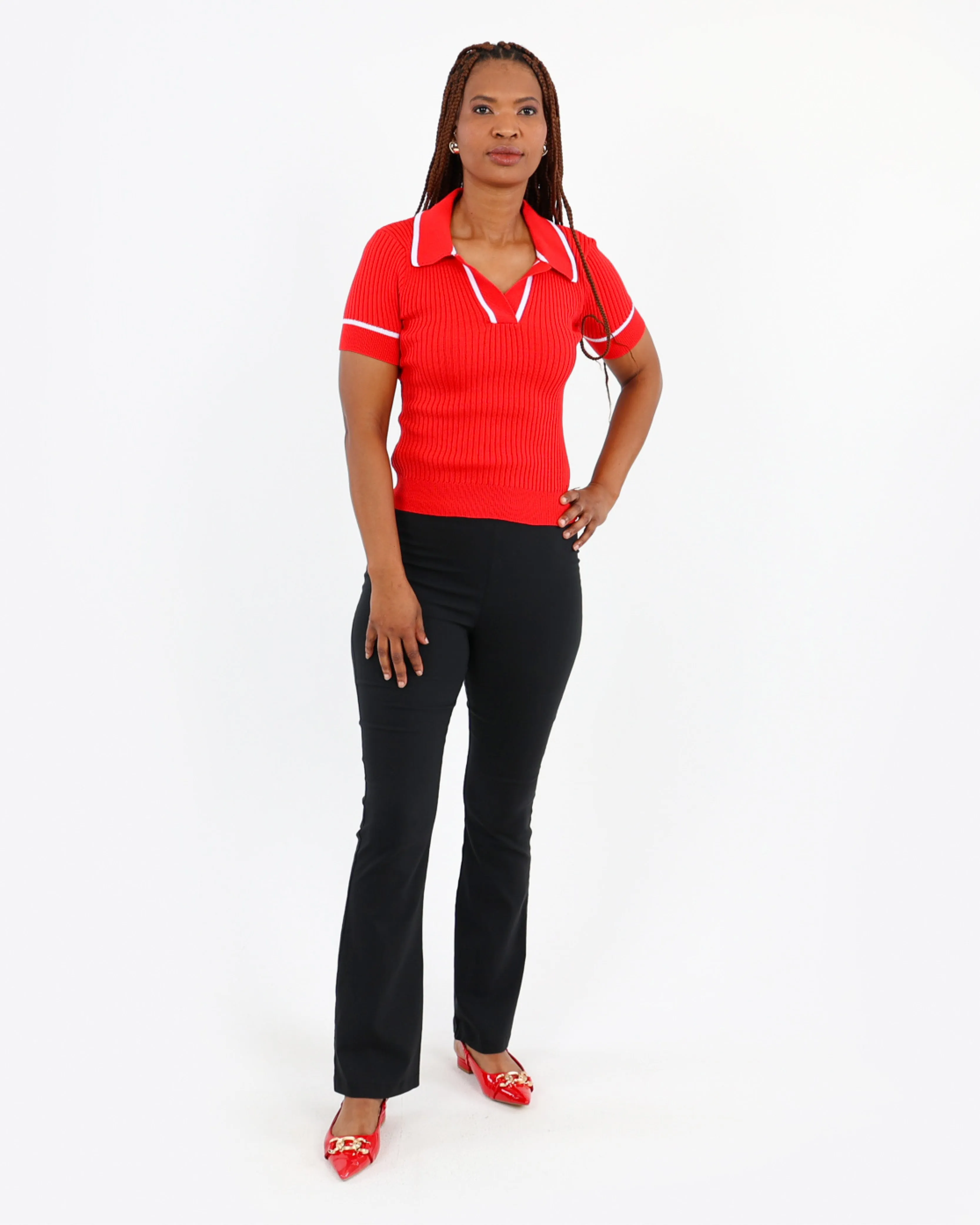 Short Sleeve Knit Golfer