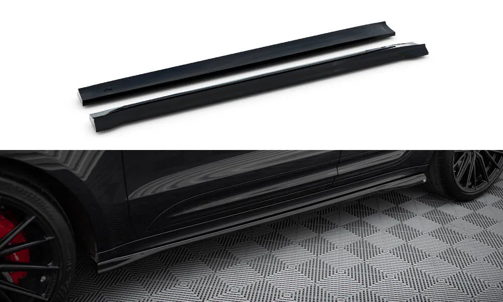 Side Skirts Diffusers Porsche Macan T / GTS Mk1 Facelift 2