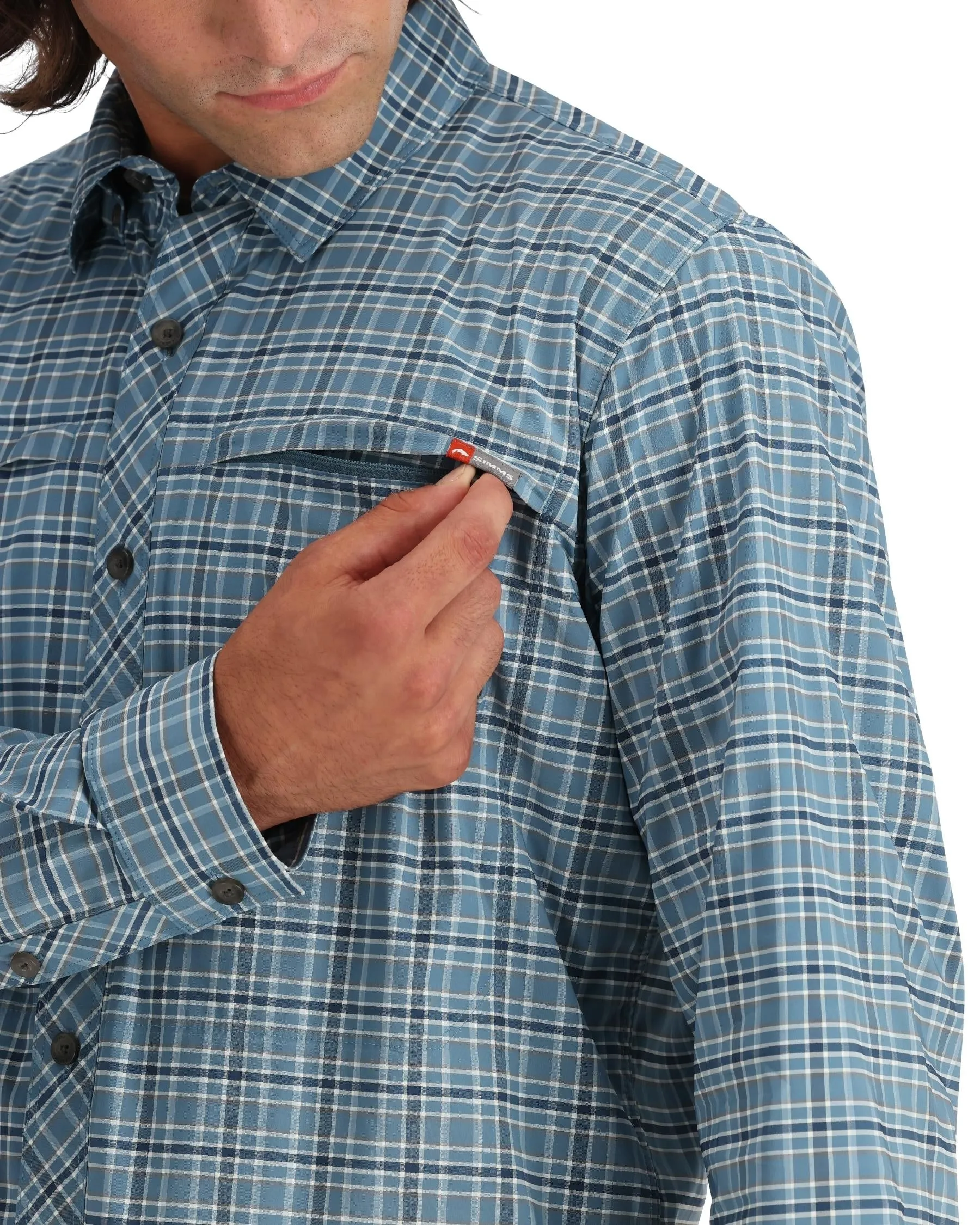Simms M's Stone Cold L/S Shirt