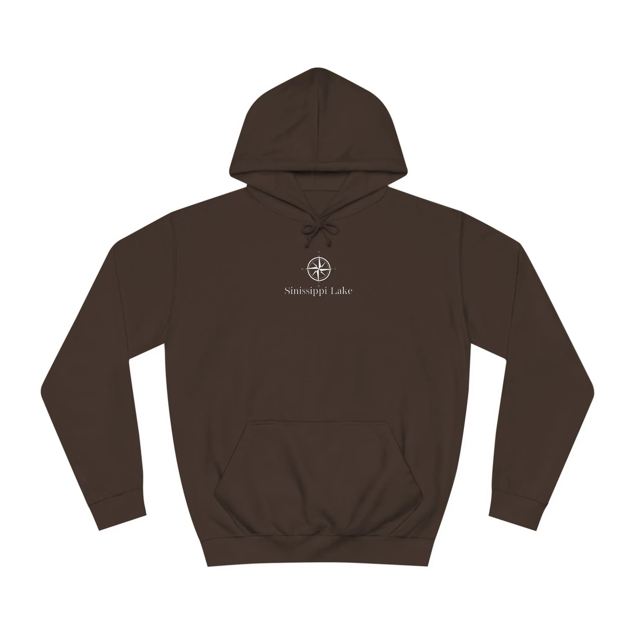 Sinissippi Lake Compass Rose Medium Weight Hoodie