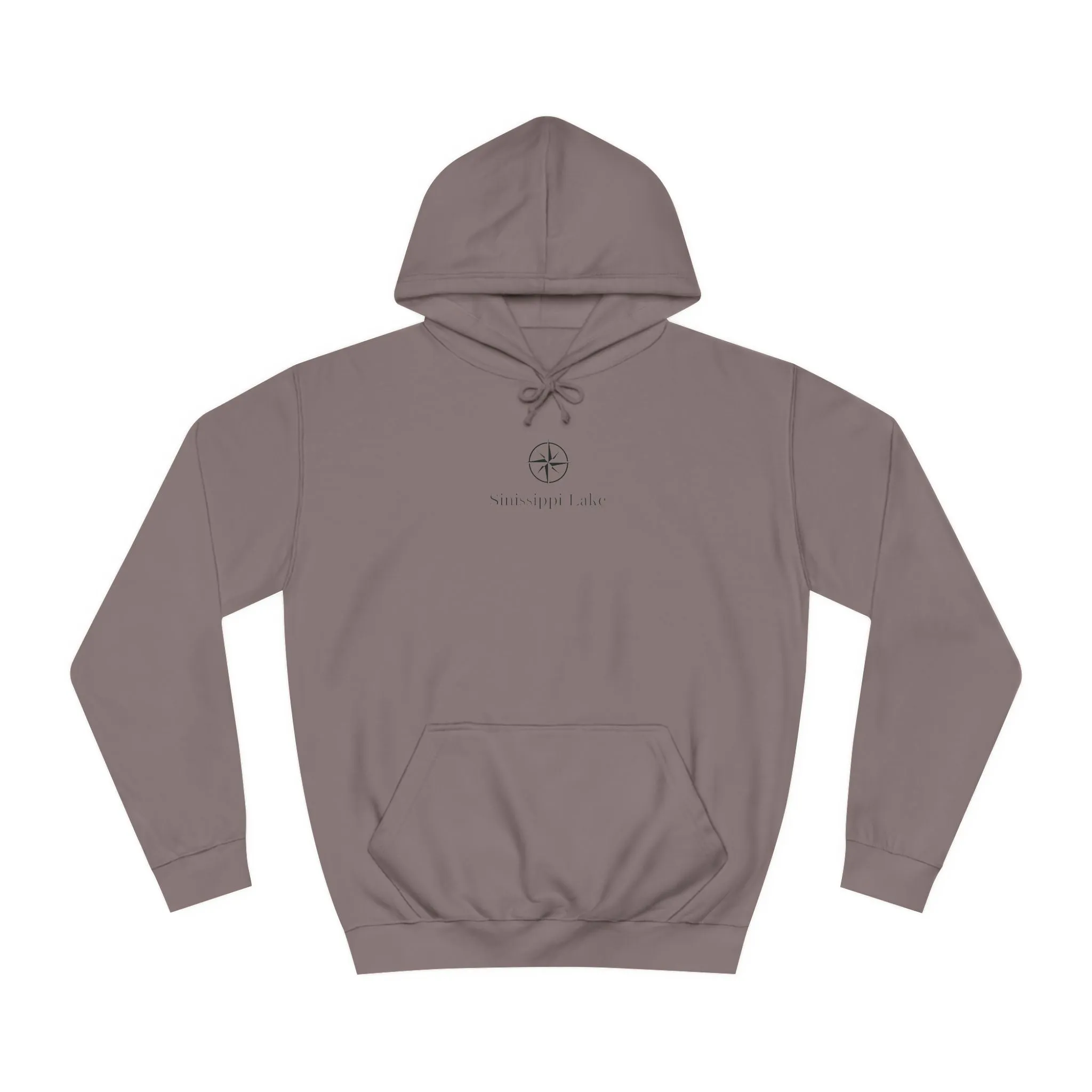 Sinissippi Lake Compass Rose Medium Weight Hoodie