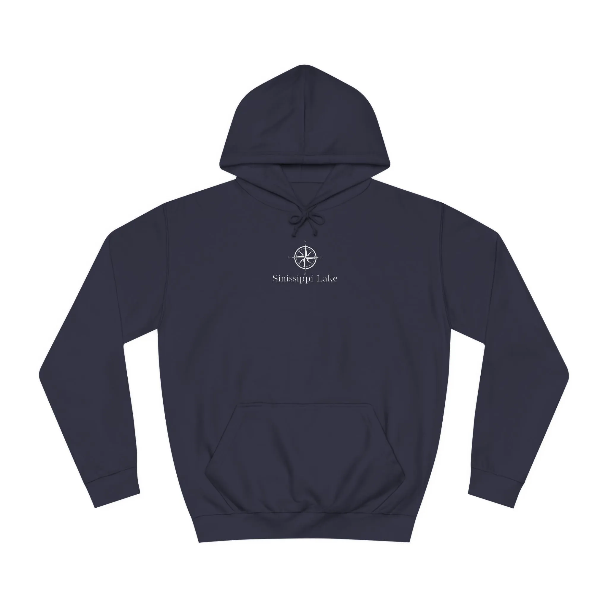 Sinissippi Lake Compass Rose Medium Weight Hoodie