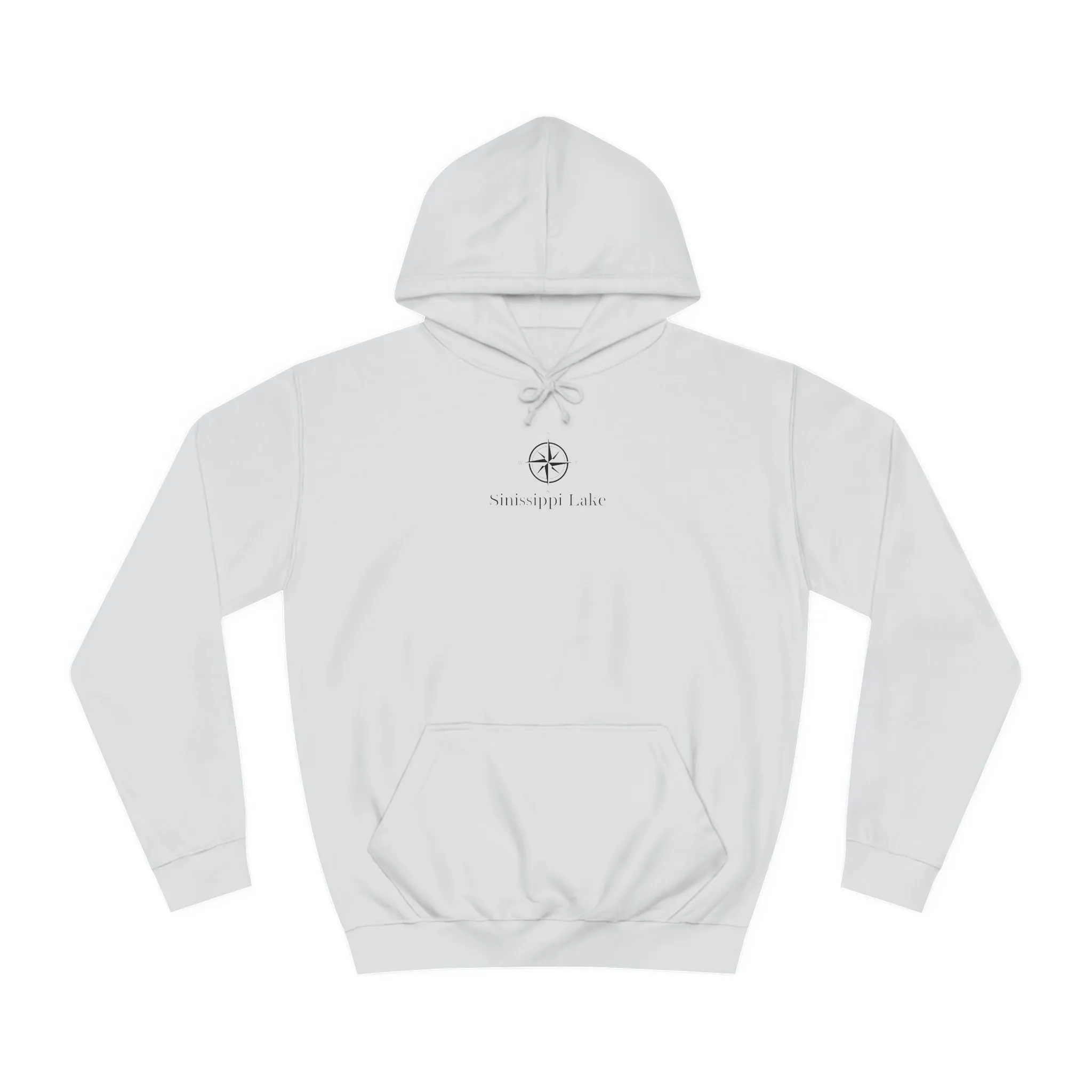 Sinissippi Lake Compass Rose Medium Weight Hoodie