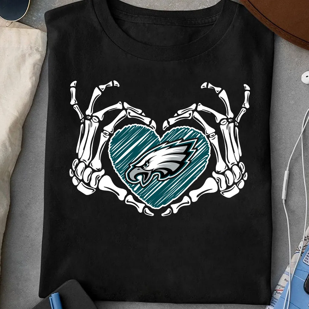 Skeleton Hand Heart Shirt - PLDPAEG