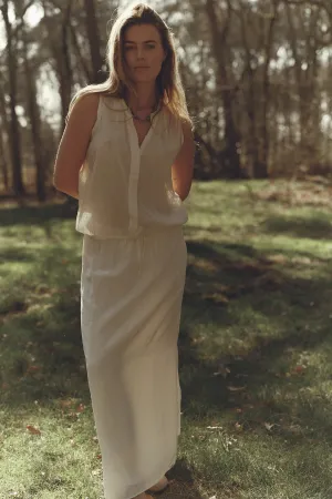SKIRT (S25E024LTD) CHAMPAGNE