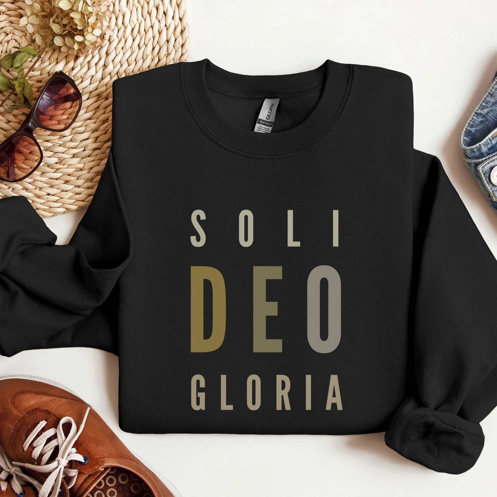Soli Deo Gloria - Unisex Christian Sweatshirt