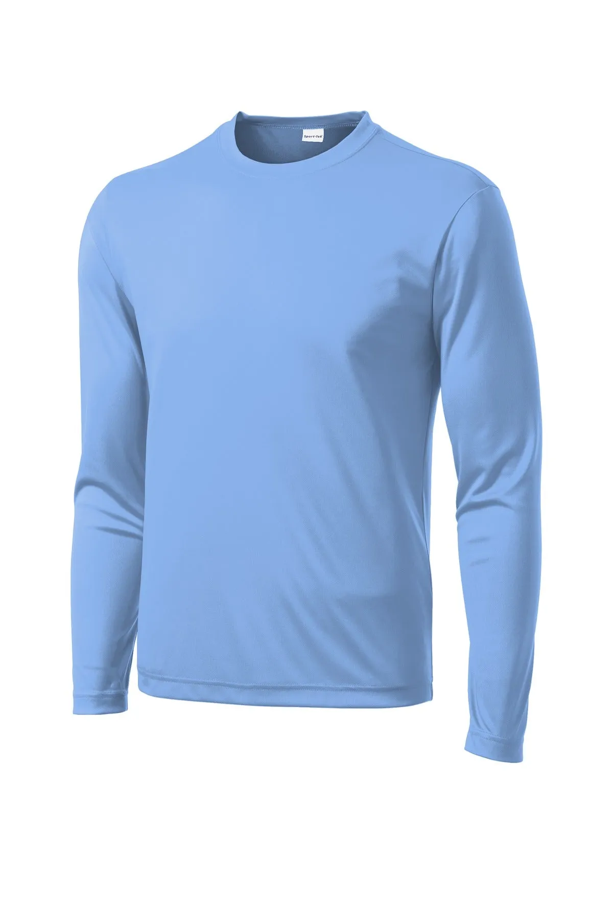 Sport-Tek Long Sleeve PosiCharge Competitor Tee. ST350LS Carolina Blue