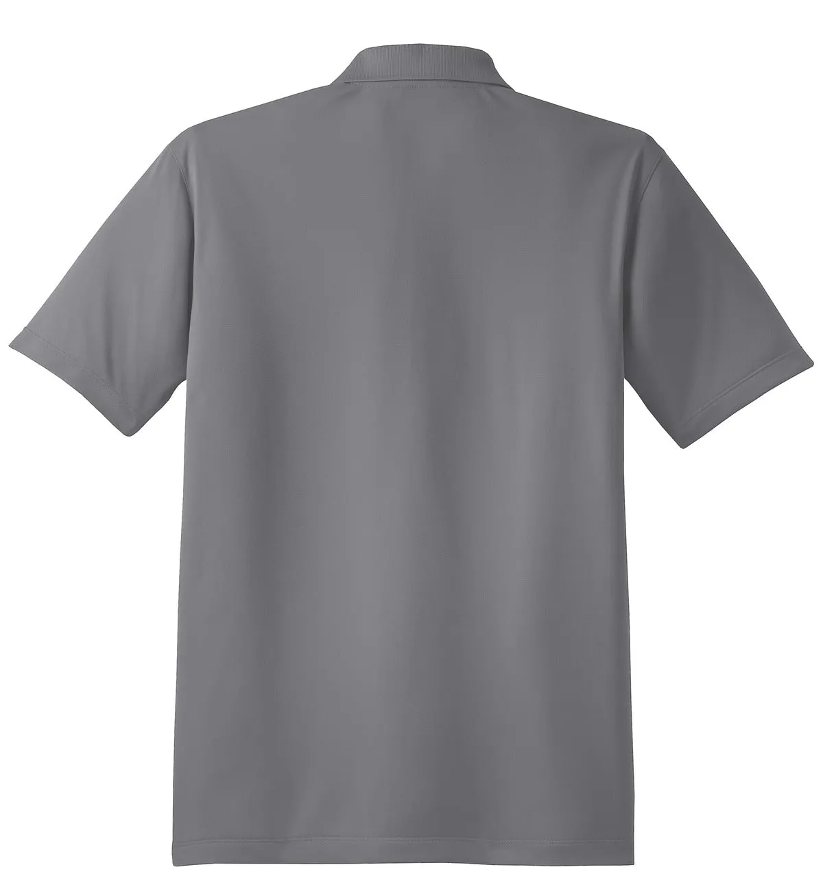Sport-Tek Tall Micropique Sport-Wick Polo. TST650 Grey Concrete Tall