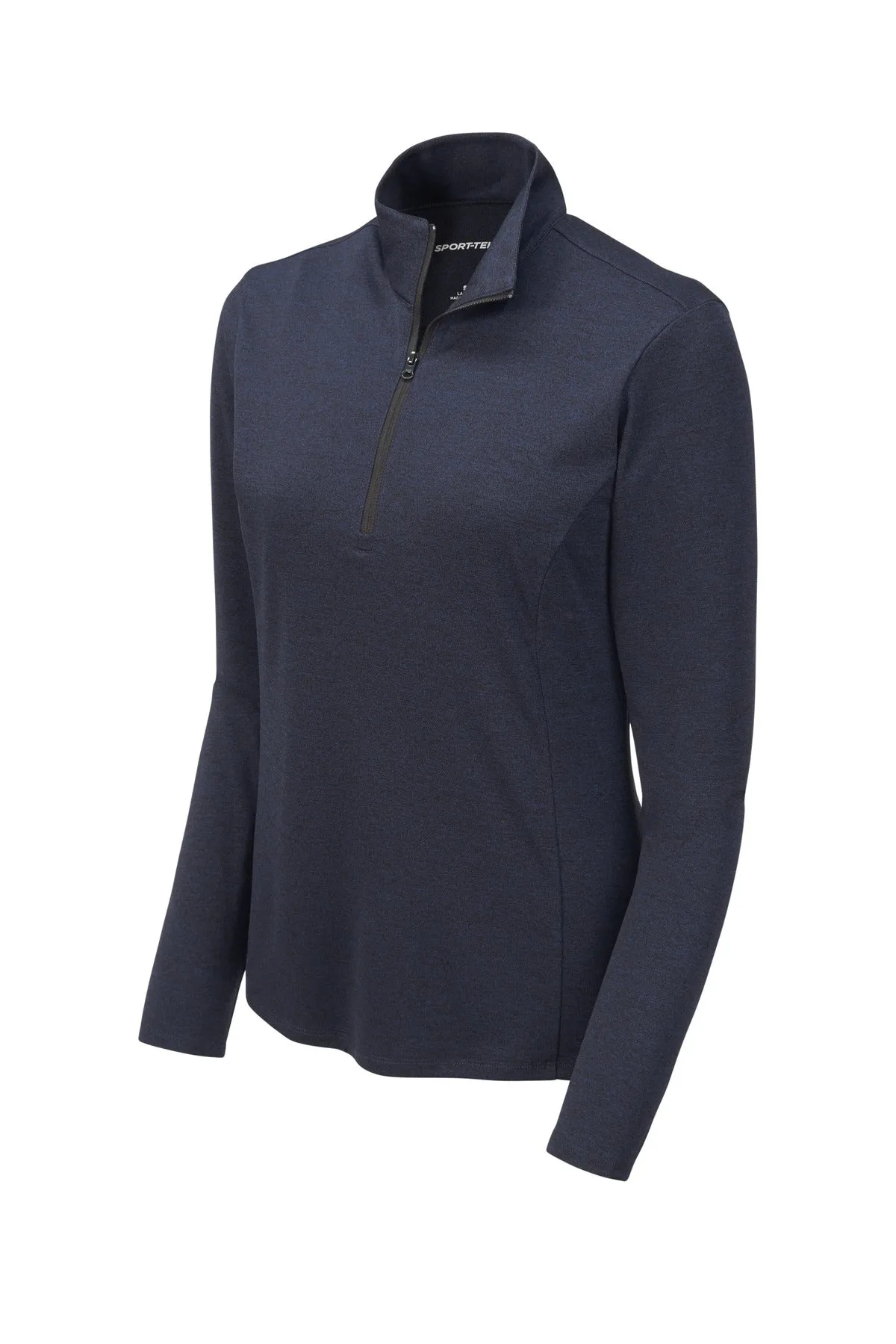 Sport-Tek  Women's Endeavor 1/2-Zip Pullover. LST469 Deep Navy Heather