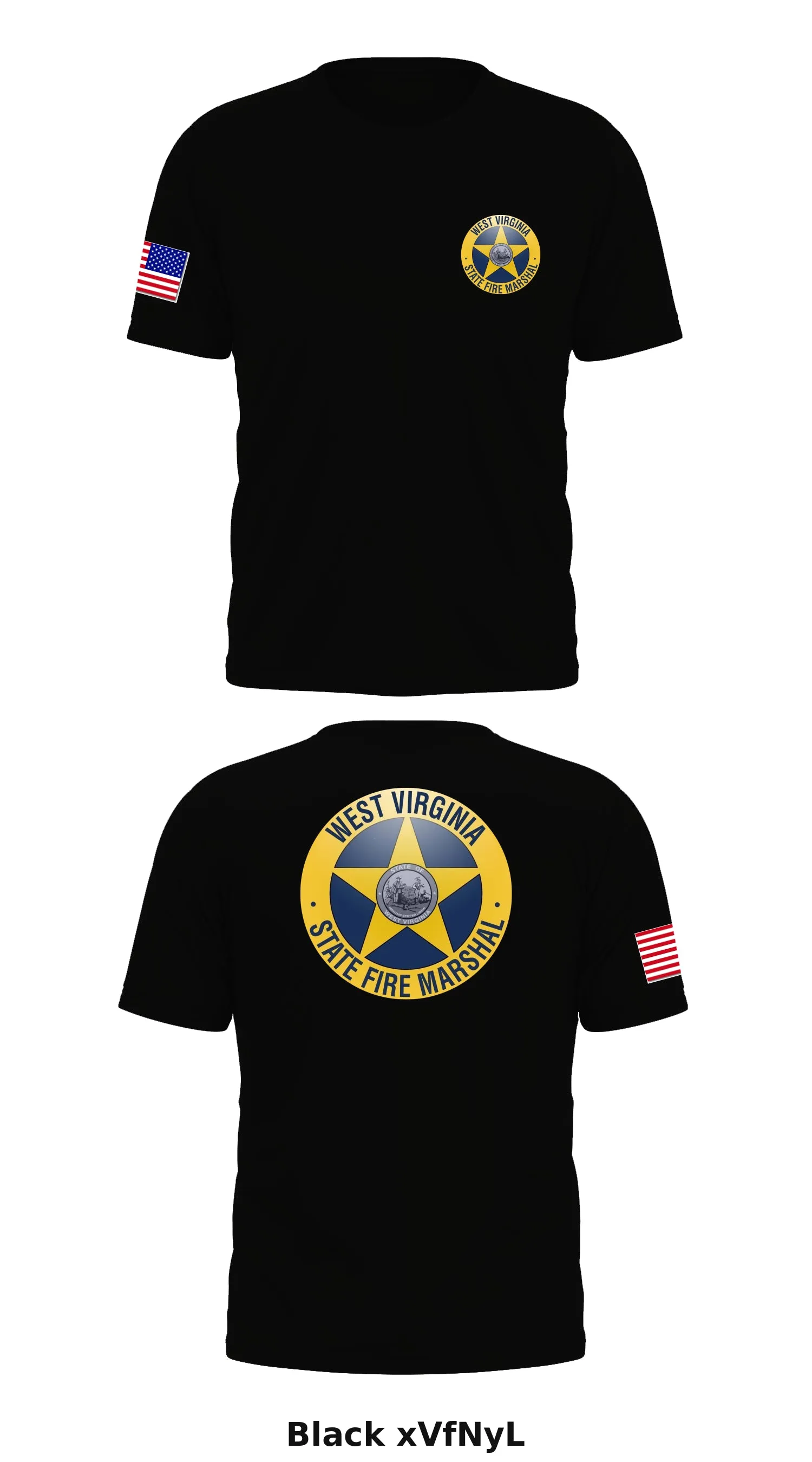 State Fire Marshal Store 1 Core Men's SS Performance Tee - xVfNyL