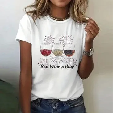 Stella Wine Fireworks Tee