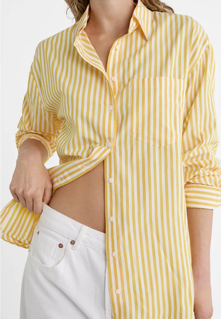 Stripe Yellow Shirt